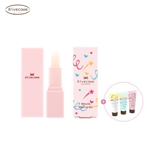 Rivecowe Miracle Mini Lip Bar 1.3g, Barra Humectante Natural con Macadamia y Manteca de Karité para Mujeres, Kbeauty - Product Image 1
