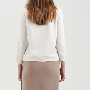 Sweat-shirt pour femmes, design tendance, vente chaude, 100% coton, respirant, confortable, décontracté - Product Image 2