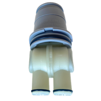 Cartouche de douche en plastique CAP0079 RP46074, anti-corrosion, garantie 1 an, installation autonome, dimensions 2-2.9, pour bain
