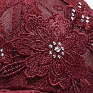 Casquette de baseball élégante en dentelle pour femmes, motif floral, confortable et réglable, pour les voyages, la plage et le quotidien - Product Image 6