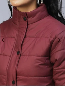 Premium Quality <b>Women</b> Knitted Winter <b>Jacket</b> Fashion Warm <b>Lightweight</b> Puffer Hooded <b>for</b> Cold Weather - Product Image 5