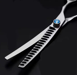 Professional Beauty Stainless Steel Sharp Barber Hair Cutting Thinning Scissors <b>Shears</b> Hairdressing Thinning Scissors - Product Image 2
