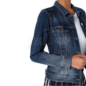 Veste en jean pour femme, séchage rapide, meilleur design, confortable pour l'hiver, en vente en ligne - Product Image 4