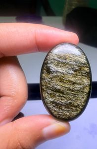 Lot de cabochons en obsidienne dorée naturelle de qualité supérieure pour la fabrication de bijoux de guérison par les cristaux et la collection de bijoux en pierres précieuses - Product Image 2