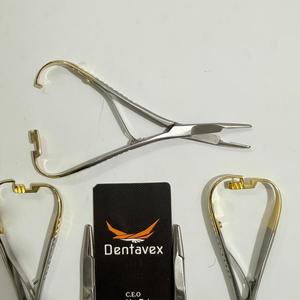 Stainless Steel Medical Dental Needle Holder Tweezers <b>Surgical</b> <b>Instrument</b> Set Dentistry Tool CE Certified 2-Year Warranty - Product Image 2