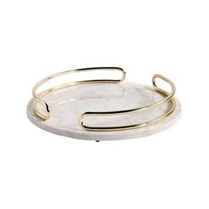 Bandeja para cocina, bandeja decorativa para sala de estar, bandeja elegante para servir, diseño de bandeja contemporáneo, bandeja de servir elegante - Product Image 5