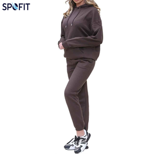 Conjunto Deportivo de 2 Piezas con Pantalones Largos para Invierno, Diseño de Logotipo Personalizado 2026, Unisex, Ropa de Estar por Casa, Fitness, Maternidad, Antibacterial, Resistente al Viento - Product Image 4