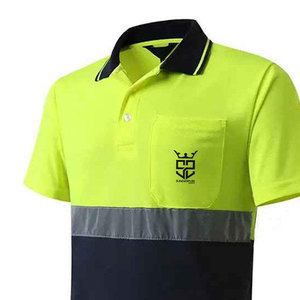 Camiseta Polo de Seguridad de Alta Visibilidad para Exteriores, Transpirable, Precio Económico, Suministro al por Mayor, Material Ligero y Duradero - Product Image 4