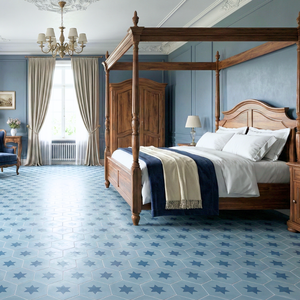 กระเบื้องปูพื้นคอนกรีตสไตล์โมร็อกโกแบบดั้งเดิม ขนาด 200x200 มม. สำหรับปูพื้นห้องครัว  จำหน่ายแบบ B2B - Product Image 4