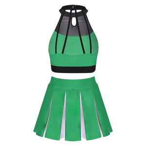 Uniforme de pom-pom girl personnalisable et confortable pour femmes, meilleure tenue de sport, impression par sublimation, uniforme de cheerleading personnalisé pour jeunes filles - Product Image 4