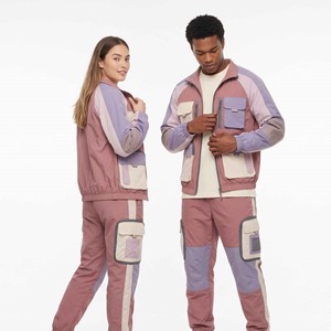 New Summer Nylon Pocket Windbreaker Set Zip up Windbreaker <b>Jacket</b> Tracksuit Polyester Streetwear TrackSuit Set For Men & <b>Women</b> - Product Image 3