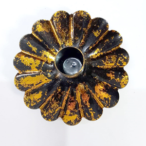 Portavelas de metal Tealight Decoración del hogar de metal para Navidad para linternas y tarros de velas - Product Image 5