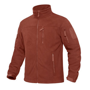 Veste en polaire décontractée pour homme avec tissu doux, design léger, fermeture éclair sur le devant, poches, veste chaude pour l'automne et l'hiver - Product Image 3