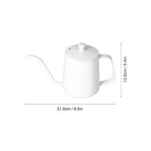 Cafetera de goteo manual con tapa, de grado alimenticio, para cocina, hogar y cafetería - Product Image 2