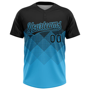 High Quality Two Button Baseball <b>Softball</b> Jersey <b>Uniform</b> Youth Adults Men Women Team Sportswear - Product Image 1