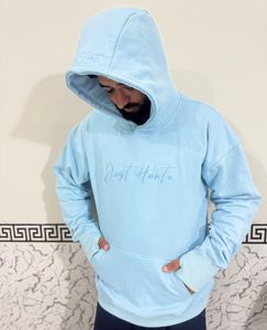 Sudadera con capucha de algodón y forro polar para hombre, de invierno, lisa, con estampado personalizado, venta al por mayor, exportación a granel, transpirable, de alta calidad, directo de fábrica - Product Image 2