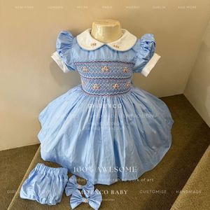 Ensemble de robes évasées pour filles en coton doux, design personnalisé, fabriqué au Vietnam par MITEXCO, un fournisseur de confiance. - Product Image 1