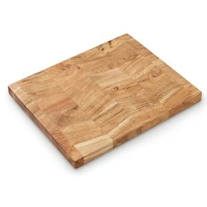 เขียงไม้ทรงสี่เหลี่ยมพร้อมหูจับ ผิวธรรมชาติ สำหรับครัว - Product Image 5