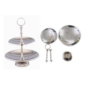 Soporte Profesional para Pasteles para Uso Comercial en Panaderías, Elegante Exhibidor de Postres para Eventos - Product Image 5