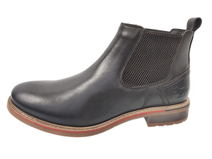 Botas Chelsea Dlords, Altura al Tobillo, Punta Redonda, Parte Superior de Cuero Genuino, Forro de Microfibra, Suela de Goma, Entresuela de EVA, Antideslizantes - Product Image 5