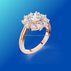 Rajputana shine jewels 10K Ethnic <b>Adjustable</b> <b>Ring</b> with Enamel Work - Product Image 1