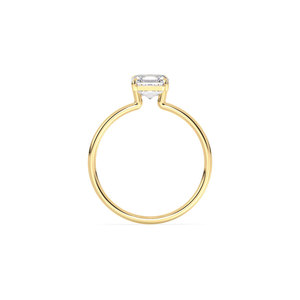 Bague solitaire en or massif 14 carats certifiée REYES IGI avec diamant CVD cultivé en laboratoire pour femme, prix de gros, cadeau de mariage, bijoux - Product Image 6