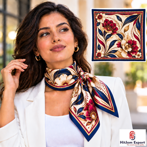 Bufanda con Estampado Digital Personalizado, Tela Ligera, Marca Privada, Calidad Premium, Fabricante Textil OEM ODM, Tela Personalizada de Bali - Product Image 4