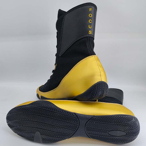 Calzado de Boxeo con Suela Resistente al Desgaste, Calzado de Entrenamiento Duradero, Calzado de Boxeo con Agilidad Mejorada, Diseño de Suela Dividida, Botas de Combate - Product Image 6