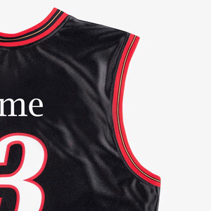 Camiseta de Baloncesto Deportiva para Exteriores, con Logotipo Personalizado, Nuevo Diseño, Alto Rendimiento, Cómoda, Moderna, Ligera, del Mejor Proveedor - Product Image 4