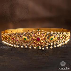 Fashion Body Chain Matte Floral Design Hip Belt - Product Image 1