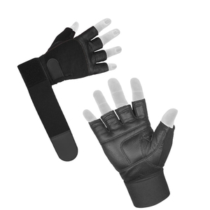 Professional Weightlifting Gloves with Adjustable Wrist Wraps Shock Absorbing Palm for Strength Training and Heavy Lifting - Product Image 3