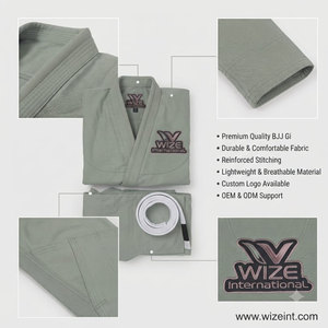 Uniforme de Jiu-Jitsu con Logotipo Personalizado al por Mayor, Kimono BJJ, Gi de Jiu-Jitsu Brasileño, Traje de Entrenamiento de Artes Marciales para Hombre, Último Estilo - Product Image 6