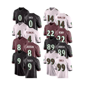 Maillots de football américain de conception nouvelle 2026, meilleure qualité, brodés pour hommes, tenues de football américain, maillots de rugby pour les 32 équipes - Product Image 5