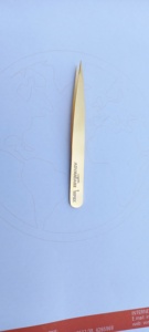 Pinzas de Cejas Profesionales de Acero Inoxidable con Logotipo Personalizado, Instrumentos de Belleza, Venta al Por Mayor - Product Image 4