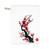 [Serviette Hwangsil] K Sagunga Motif Quatre Plantes Gracieuses Serviette de Bain en Coton Premium Luxe Tissée à la Main