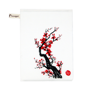 Toalla Hwangsil K Sagunga con Motivo de Cuatro Plantas Graciosas, Toalla de Mano Tejida de Algodón Premium para Baño - Product Image 6