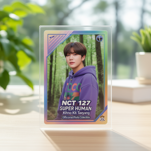 Carte photo officielle de collection NCT 127 Super Human Kihno Kit Taeyong - Product Image 3