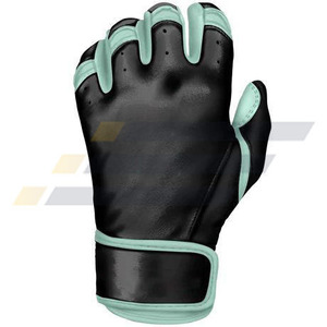Service personnalisé, faible MOQ, conception de gants de frappe en cuir pour adultes, durables, respirants, avec fermeture auto-agrippante - Product Image 1