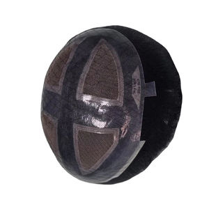 Perruque et toupet pour homme en cheveux indiens Remy de Taz Hair BD avec dentelle frontale Deep Wave et Water Wave, légers et écologiques - Product Image 6