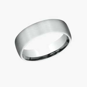 6.5mm Wedding Band <b>Ring</b> 14k Solid Gold Unique Stackable <b>Plain</b> Solitaire Luxury Proposal <b>Ring</b> For Men's Fine Jewelry Manufacturer - Product Image 1