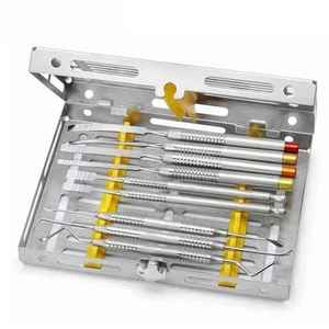 10 Pcs Electricity Powered Dental Implant Surgery <b>Instrument</b> Sinus Dental Student Kit Stainless Steel Ergonomic By Grip Surgical - Product Image 6