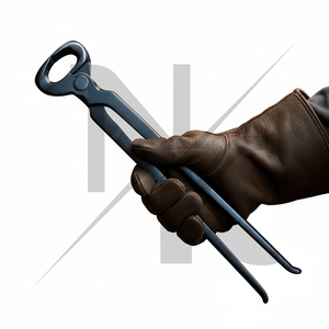 Alicates para Pezuñas de Caballo Personalizables - Herramienta de Herrero de Acero Forjado Duradera y Reutilizable, Servicio OEM/ODM, Marca Privada para Caballos - Product Image 6