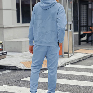 Chándal de hombre estilo clásico, 100% algodón, ropa urbana, hecho en Pakistán, precio bajo, para venta al por mayor. - Product Image 2