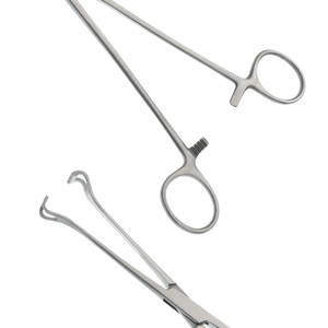 Pinzas Babcock de 9-1/2 Pulgadas, Mordazas de 15 mm de Ancho, Acero Inoxidable, Pinzas Quirúrgicas Atraumáticas, Instrumento Médico - Product Image 6