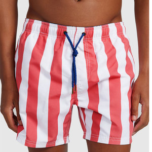 New 2026 Custom <b>Men's</b> Size Solid Canvas High Quality Swimming Beach Shorts Breathable Casual Eco-friendly Swim <b>Trunks</b> - Product Image 1