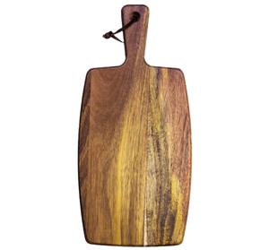 Planche à découper élégante en bois avec surface lisse, idéale pour la découpe quotidienne des légumes et la préparation des aliments - Product Image 3