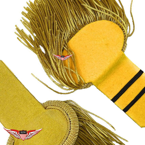 Hombreras y Epaulettes Francesas Napoleónicas para Hombre, Parches de Hombro con Insignias de Moda, Apliques Hechos a Mano - Product Image 4