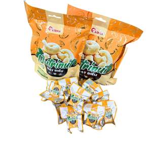 บิสกิตธัญพืช Nutrinut กับเม็ดมะม่วงหิมพานต์195กรัมขนมกรุบกรอบ OEM ODM เวียดนาม - Product Image 3