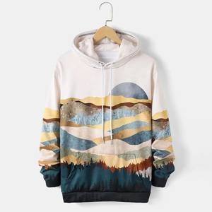 Men Sublimation <b>Hoodies</b> Casual Long Sleeve <b>Hoodie</b> with High Quality Sublimation Print Soft <b>Lightweight</b> Fabric for Everyday Wear - Product Image 1