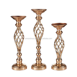 Bougeoir de pilier en métal fait à la main - Product Image 5